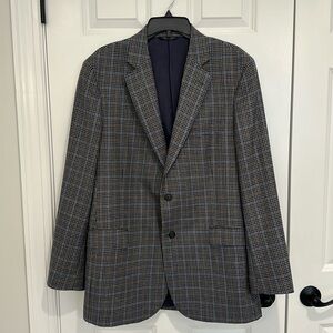 BROOKS BROTHERS 1818 MADISON - Plaid - Wool 42L Blazer Jacket -